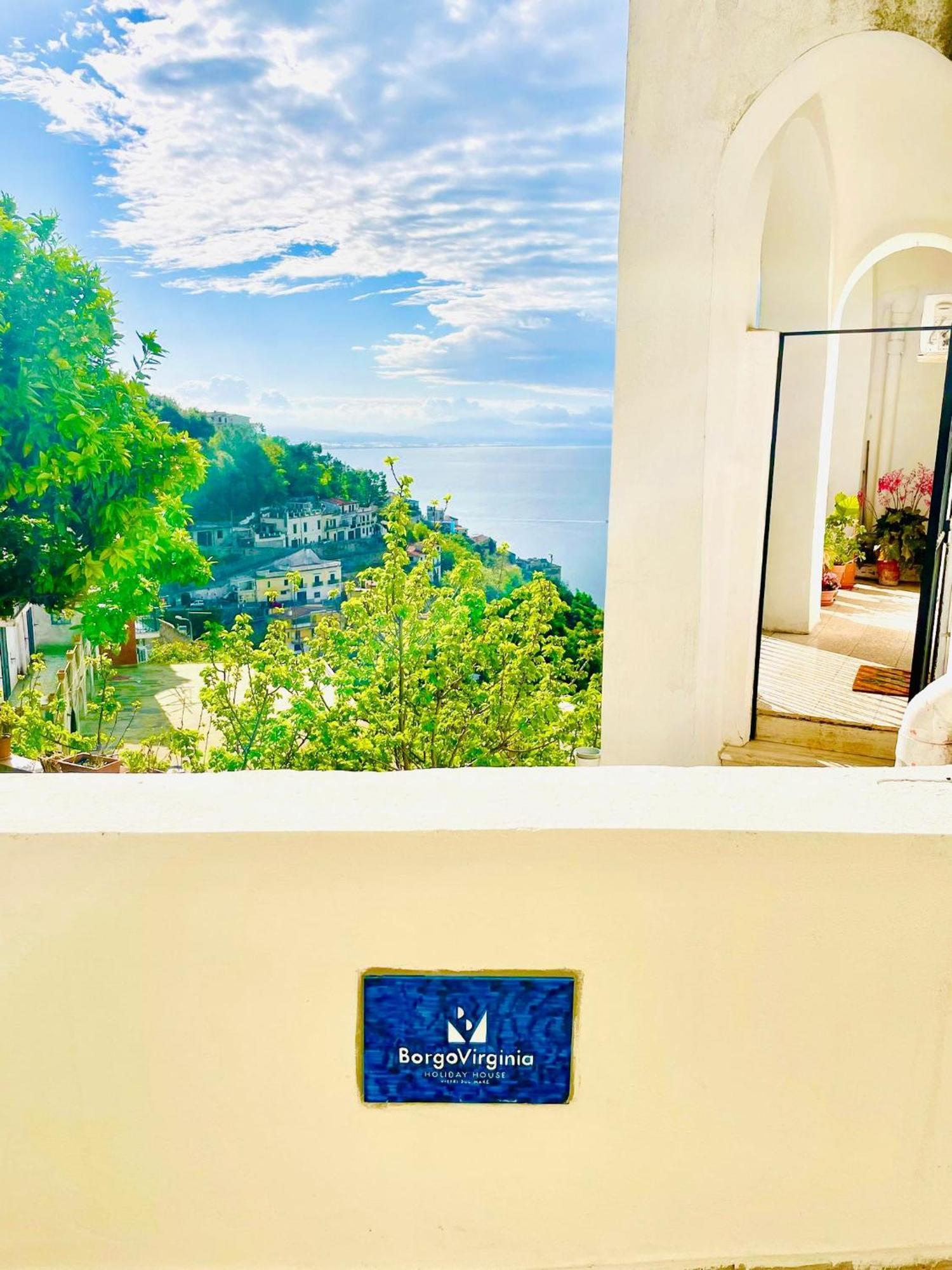 Borgo Virginia - Sea View In Amalfi Coast Apartman Vietri Kültér fotó